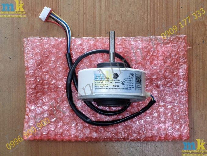 ( SP560 )  Quạt DC Dàn Lạnh Điều Hòa LG Trục Ngắn